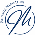 monami ministries logo blue png